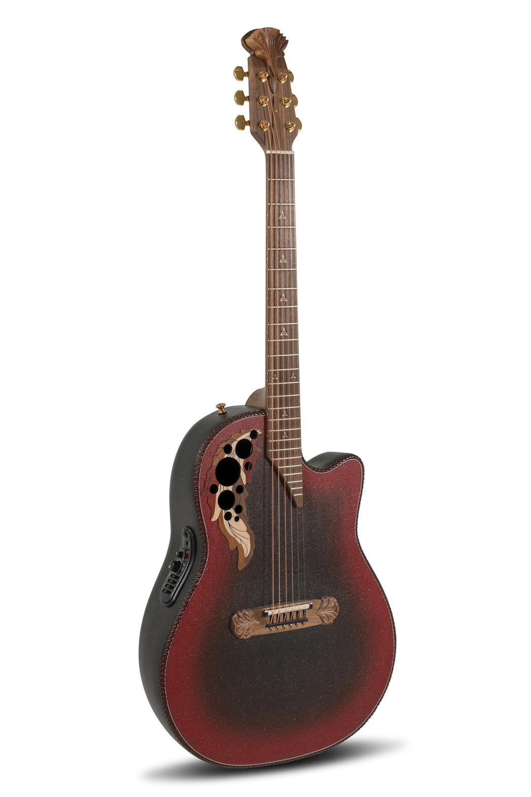 Adamas Chitarre elettroacustiche 2087GT Deep Contour Cutaway - Reverse Red Burst (2087GT-2-G)