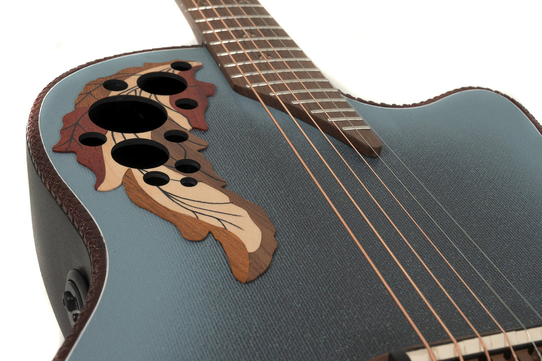 Adamas Chitarre E-Acoustic 2087GT Deep Contour Cutaway - Reverse Blue Burst (2087GT-8-G)