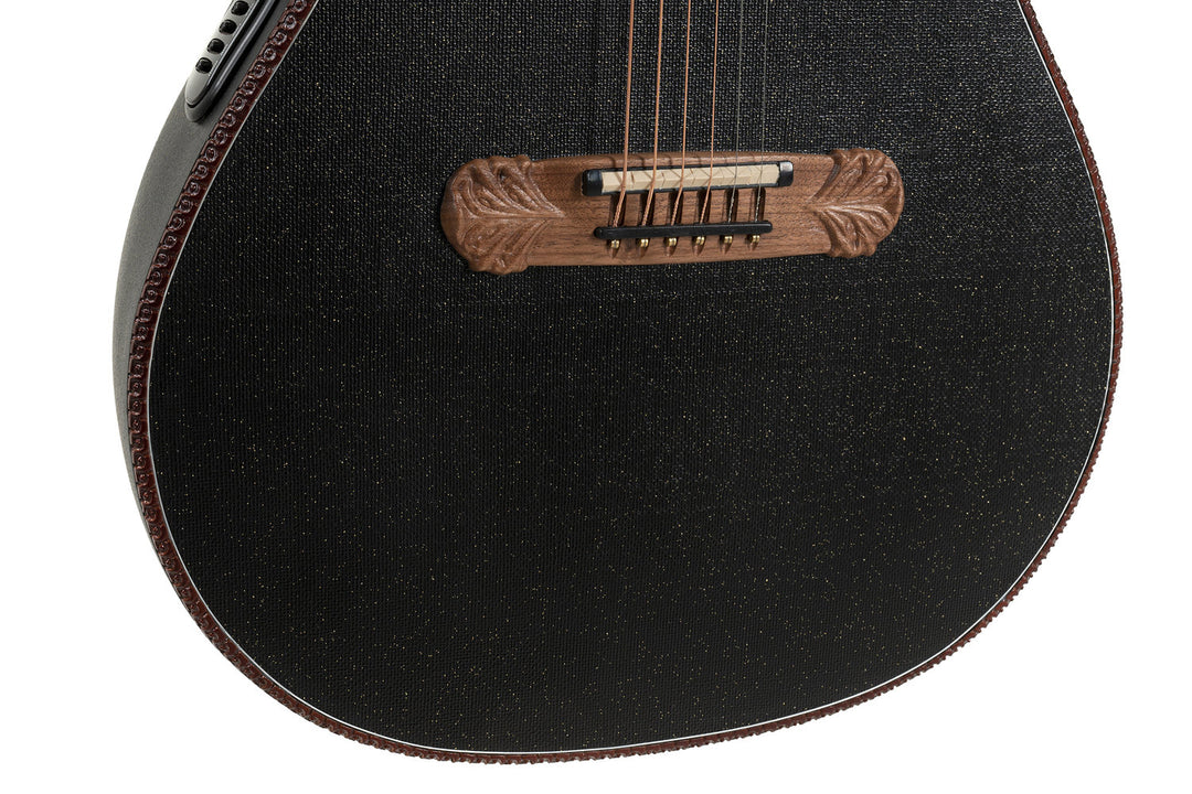 Adamas E-Acoustic Chitarre 2087GT Deep Contour Cutaway - Black (2087GT-5-G)