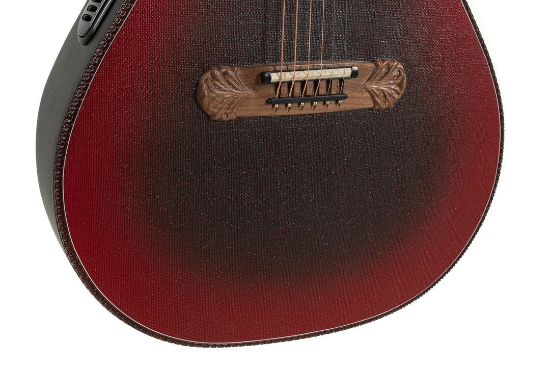 Adamas Chitarre E-Acoustic 1687GT Deep Non-Cutaway - Reverse Red Burst (1687GT-2-G)