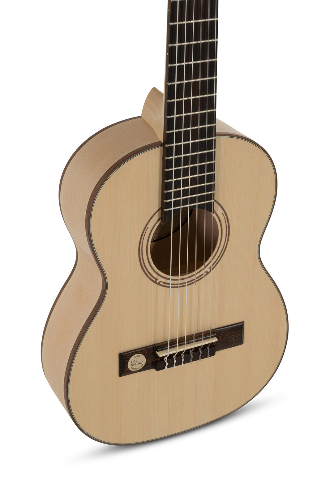 GEWA chitarra classica Pro Natura Silver Solid Spruce / Maple - misura 1/4