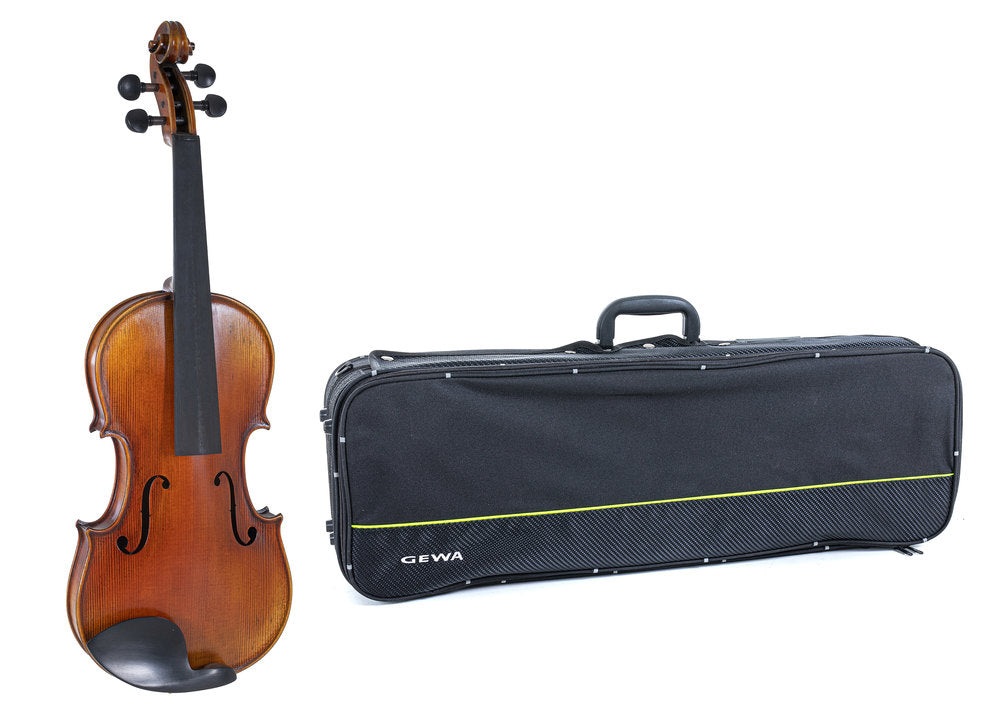 GEWA Maestro 2 violini 4/4, senza regolazione, con custodia oblunga
