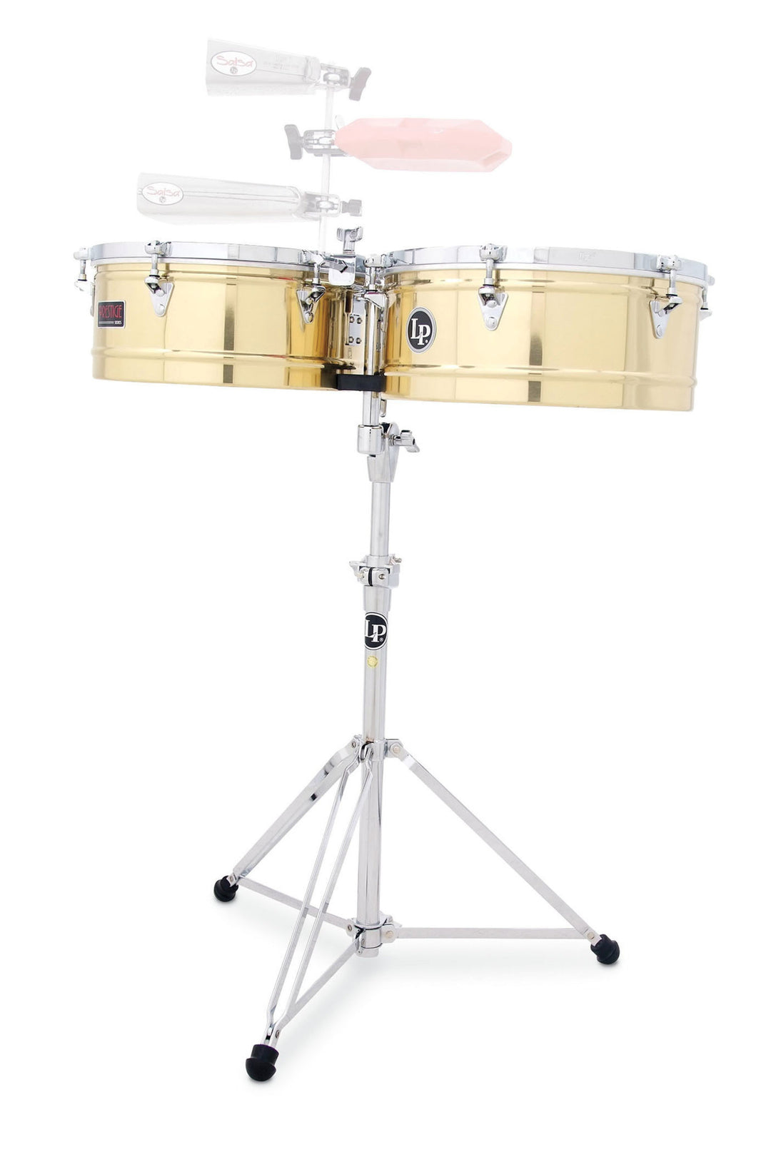 Latin Percussion Timbales Prestige in ottone massiccio - 14"/15" (LP1415-B)