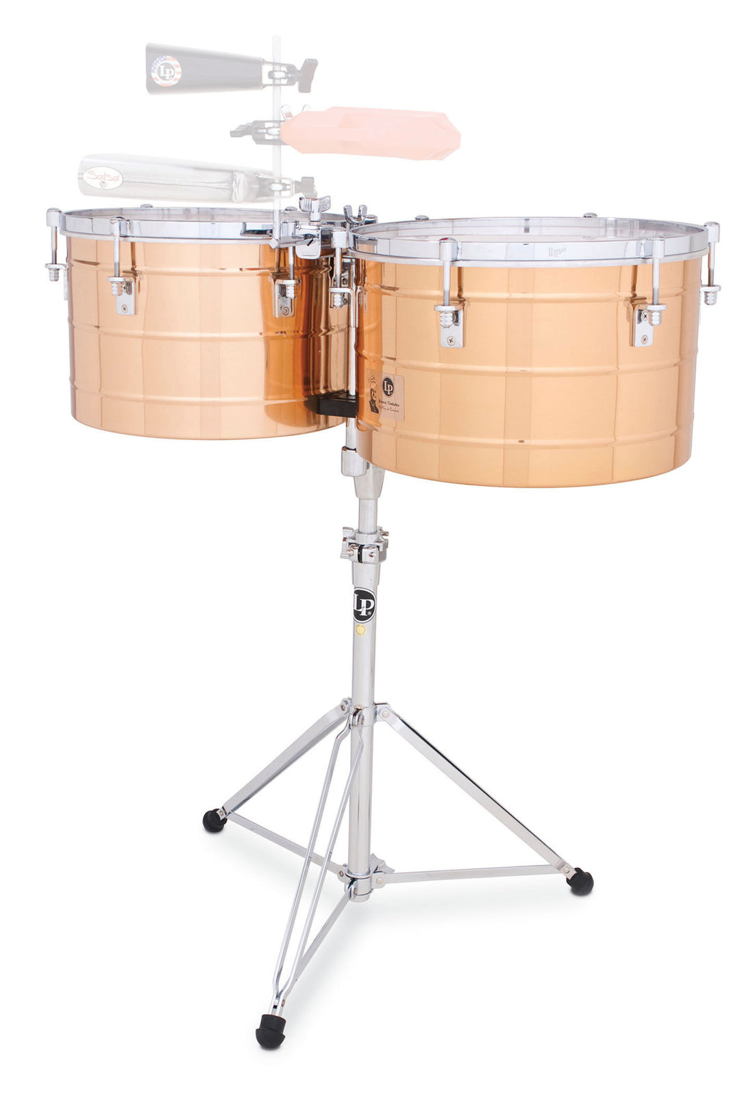 Latin Percussion Timbales Tito Puente Thunder Timbs - Bronzo (LP258-BZ)