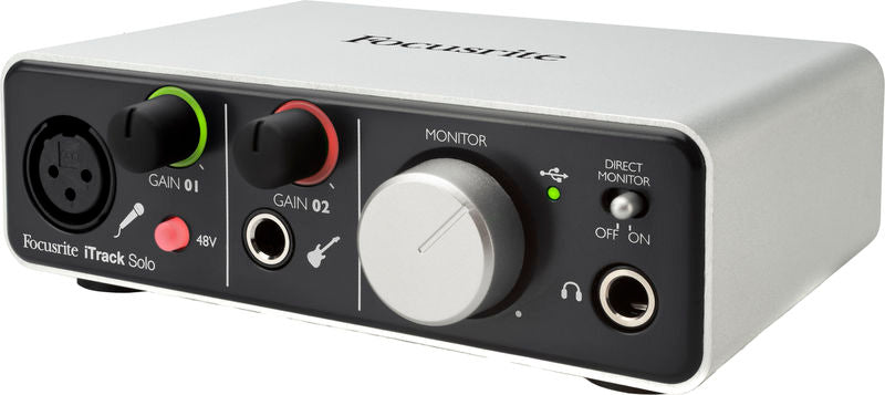 Focusrite iTrack Solo Lightning Schede Audio
