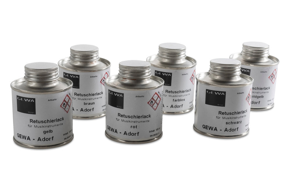 Set di vernici GEWA per ritocco, 6 x 100 ml