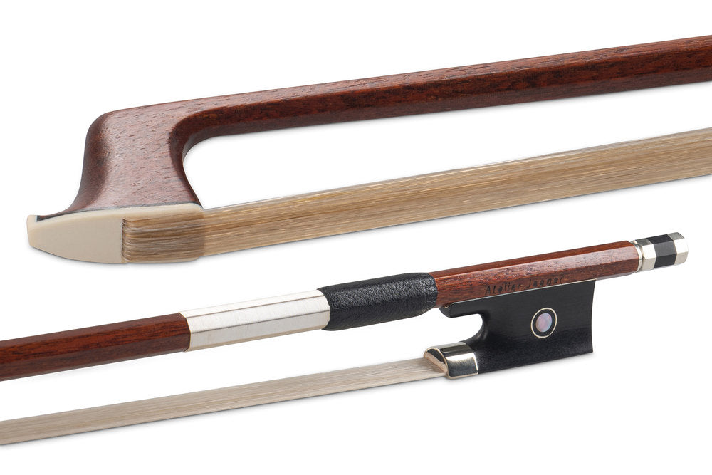 GEWA arco per violino 4/4, bacchetta angolare in pernambuco, Atelier Jaeger
