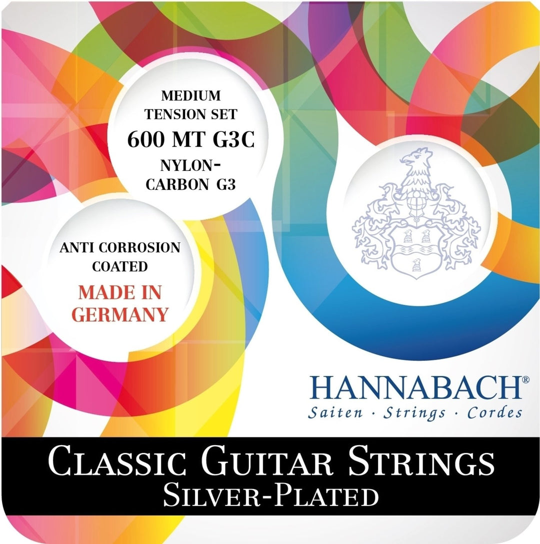 Corde Hannabach per chitarre classiche 600 G3C G3 CARBON - Set (600 MTG3C)