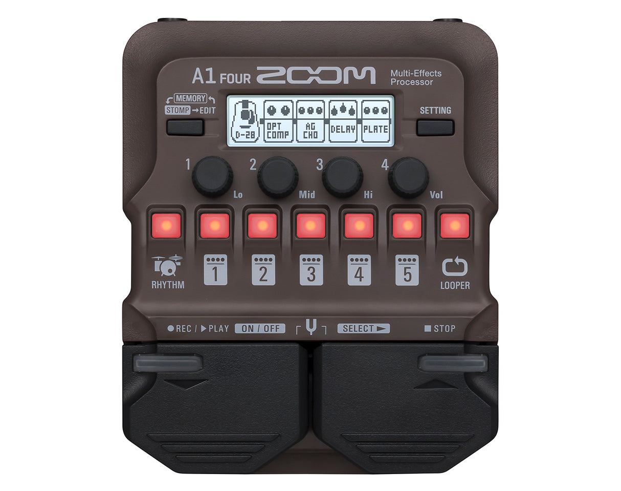 Zoom A1 Four Pedale Effetti Acustico