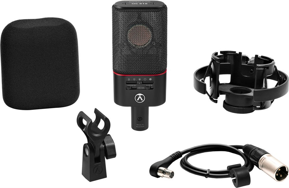 Austrian Audio OC818 Set da studio Black