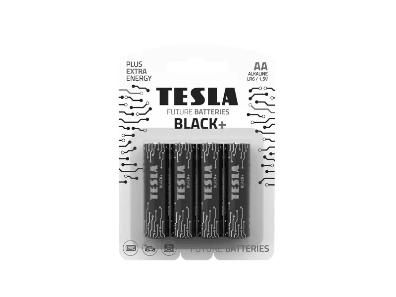 Batterie Tesla Black+ AA (4 pezzi)