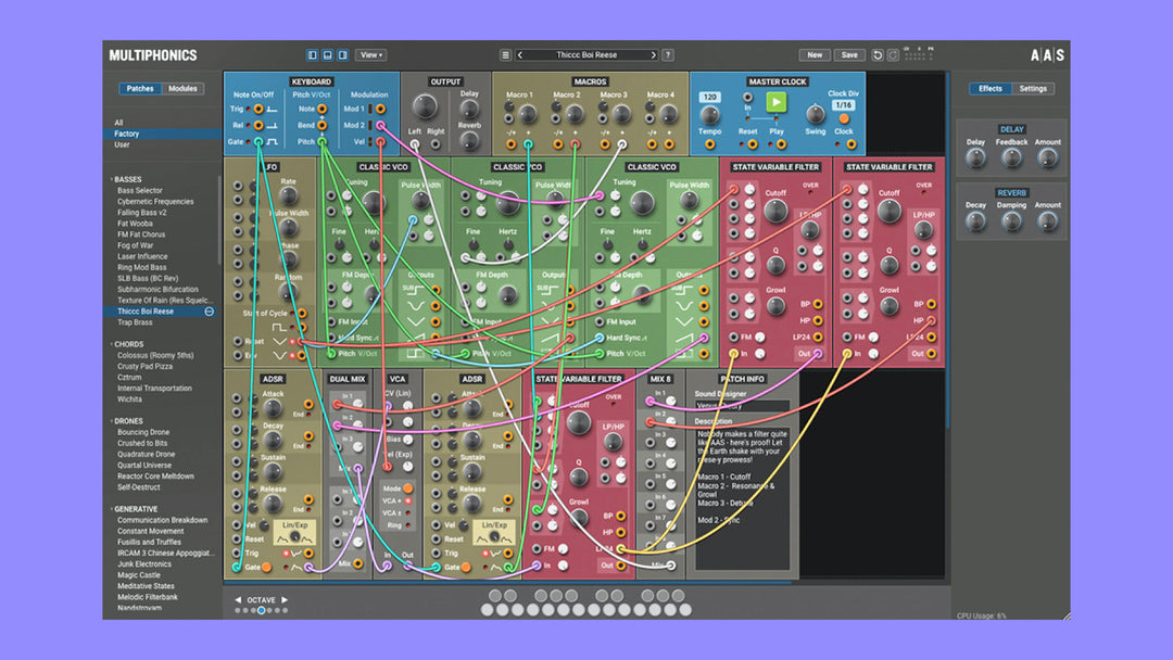 Multiphonics CV-1 Sintetizzatore modulare