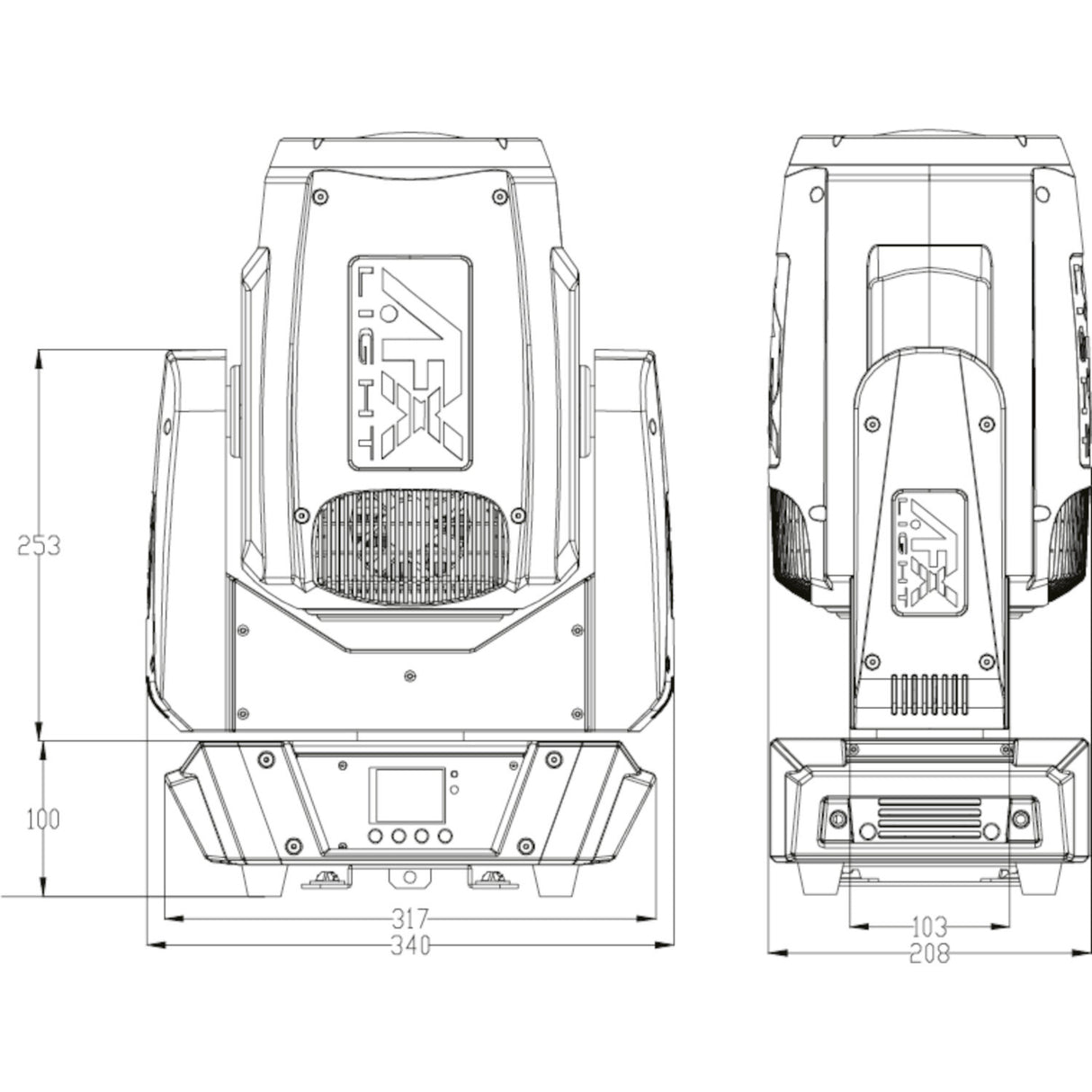 AFX BEAM 200 Teste Mobile (200 Watt)