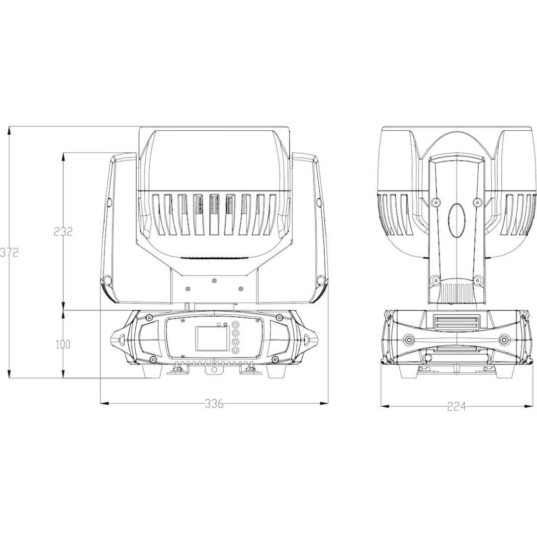 AFX WASH 760 Teste Mobile (7x60 Watt)