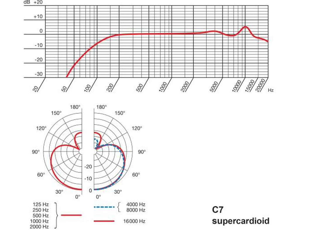 AKG C7 Microfono a Condensatore per Canto