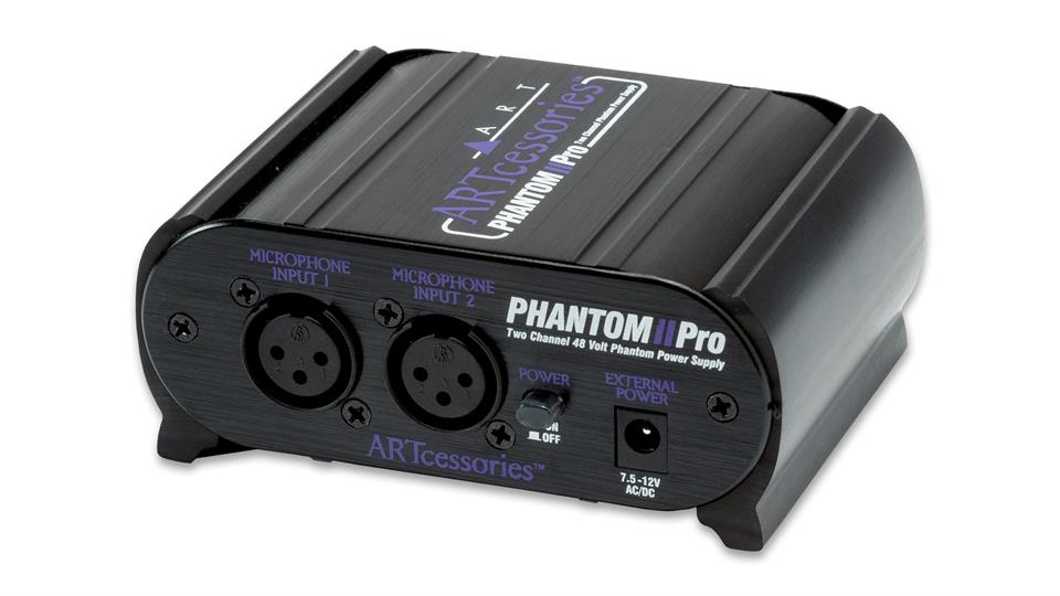 ART PhantomPower boks 2 kanaler