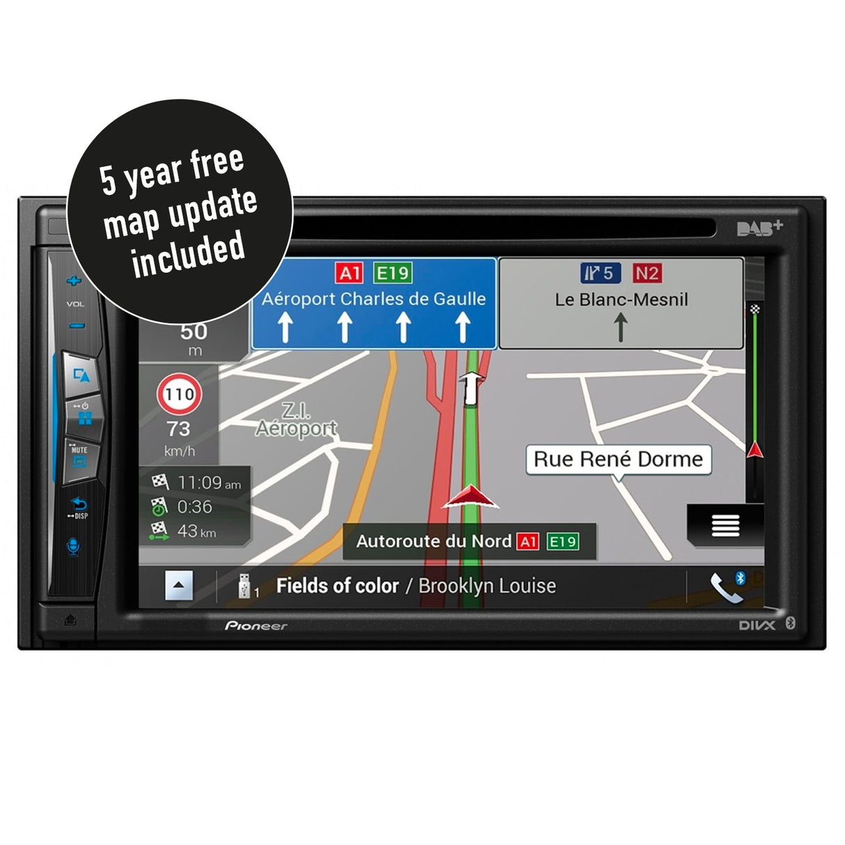 Pioneer AVIC-Z730DAB Navigation / Wireless CarPlay and Bluetooth