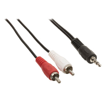 Adattatore Cavo 3,5mm Jack Stereo a 2 x RCA Phono (3 mtr)