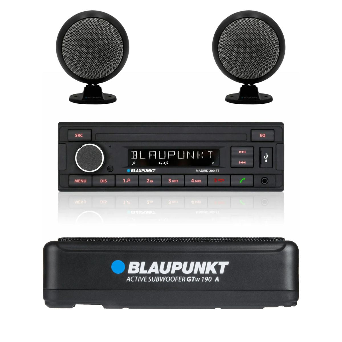 Blaupunkt Madrid 200 BT Autoradio con Bluetooth