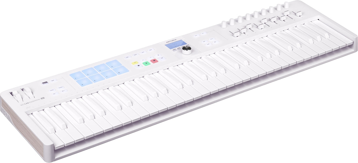 Arturia KeyLab Essential MK3 61 MIDI-Keyboard (Alpine White)