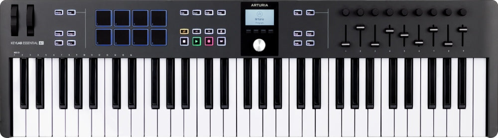 Arturia KeyLab Essential MK3-61 MIDI-Keyboard (Nero)