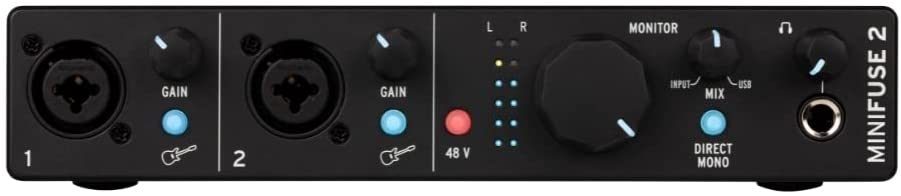 Arturia Minifuse 2 Schede Audio (Sort)