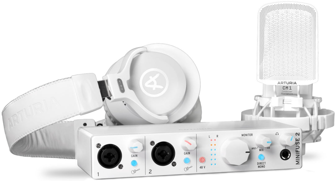 Arturia Minifuse Recording Pack (White)