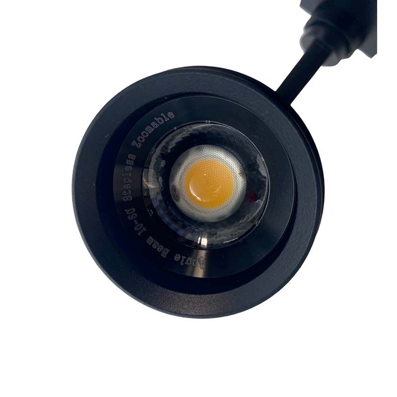 Atomic Pro Exy20D Faretto su Binario (20 Watt, 3200K, Nero)