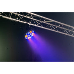 Big PAR 16x4W RGBW + 4x 30W Ambra
