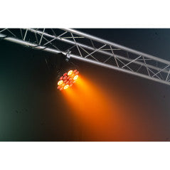 Big PAR 16x4W RGBW + 4x 30W Ambra