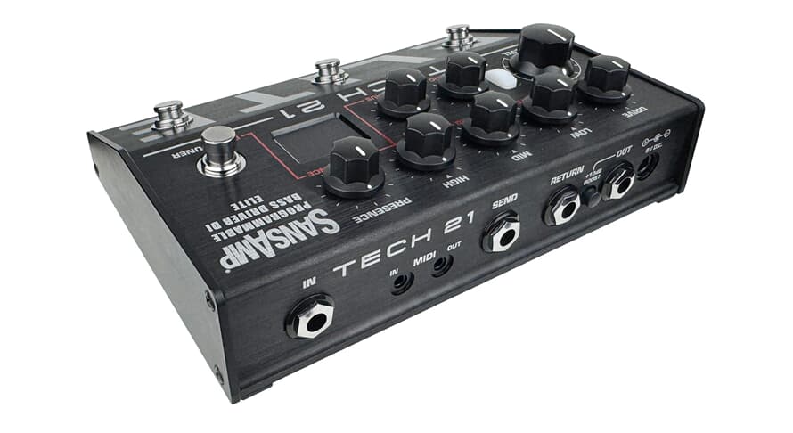 Tech 21 Programmable Bass Driver ELITE preamplificatore basso