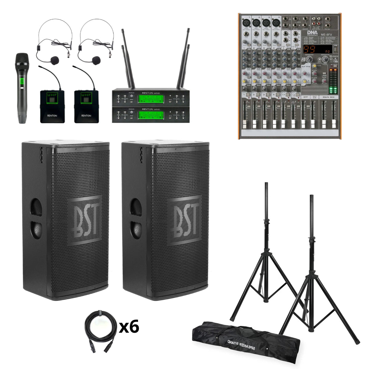 BST MIX / MIC SETUP X12