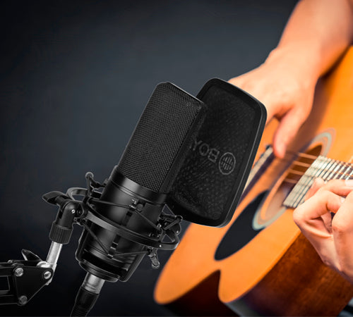 Boya M800 Studio mikrofon m/ophæng og popfilter