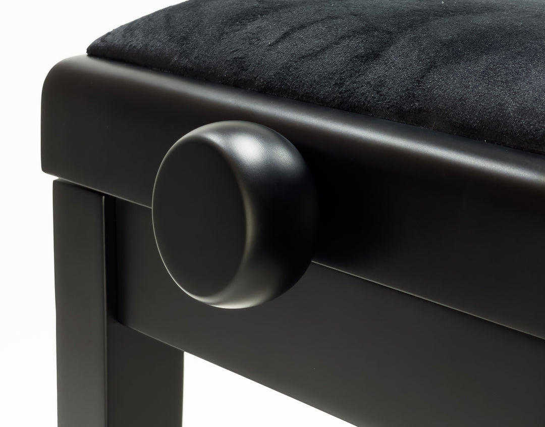 Grooveland KB200 Panchina per Pianoforte (Matte Black)