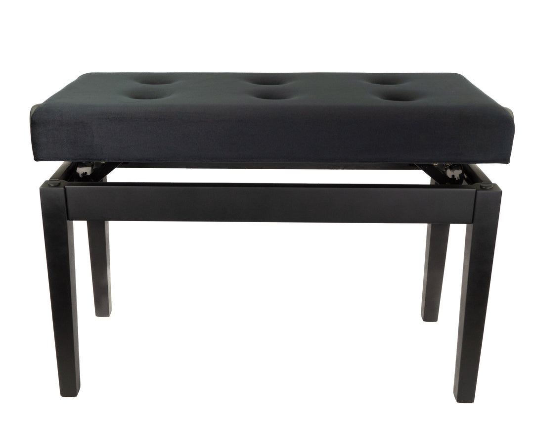 Panchina Doppia per Pianoforte Deluxe (Nero opaco) BandMate PB200D