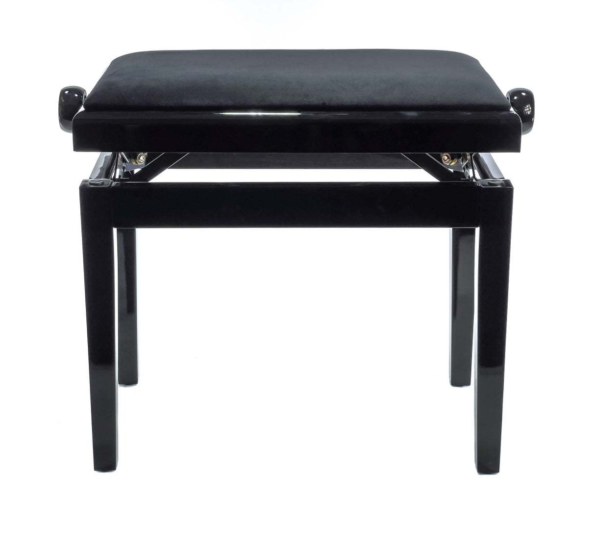 BandMate PB200 Piano Bench Deluxe (High Gloss Black)