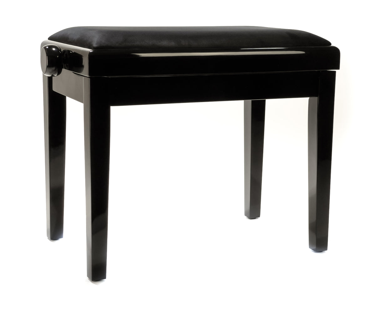 BandMate PB200 Piano Bench Deluxe (High Gloss Black)