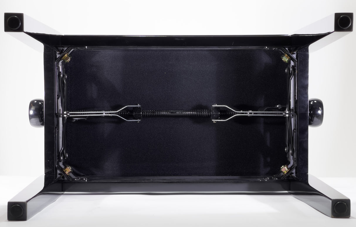 Grooveland KB200 Panchina per pianoforte (Nero Lucido)