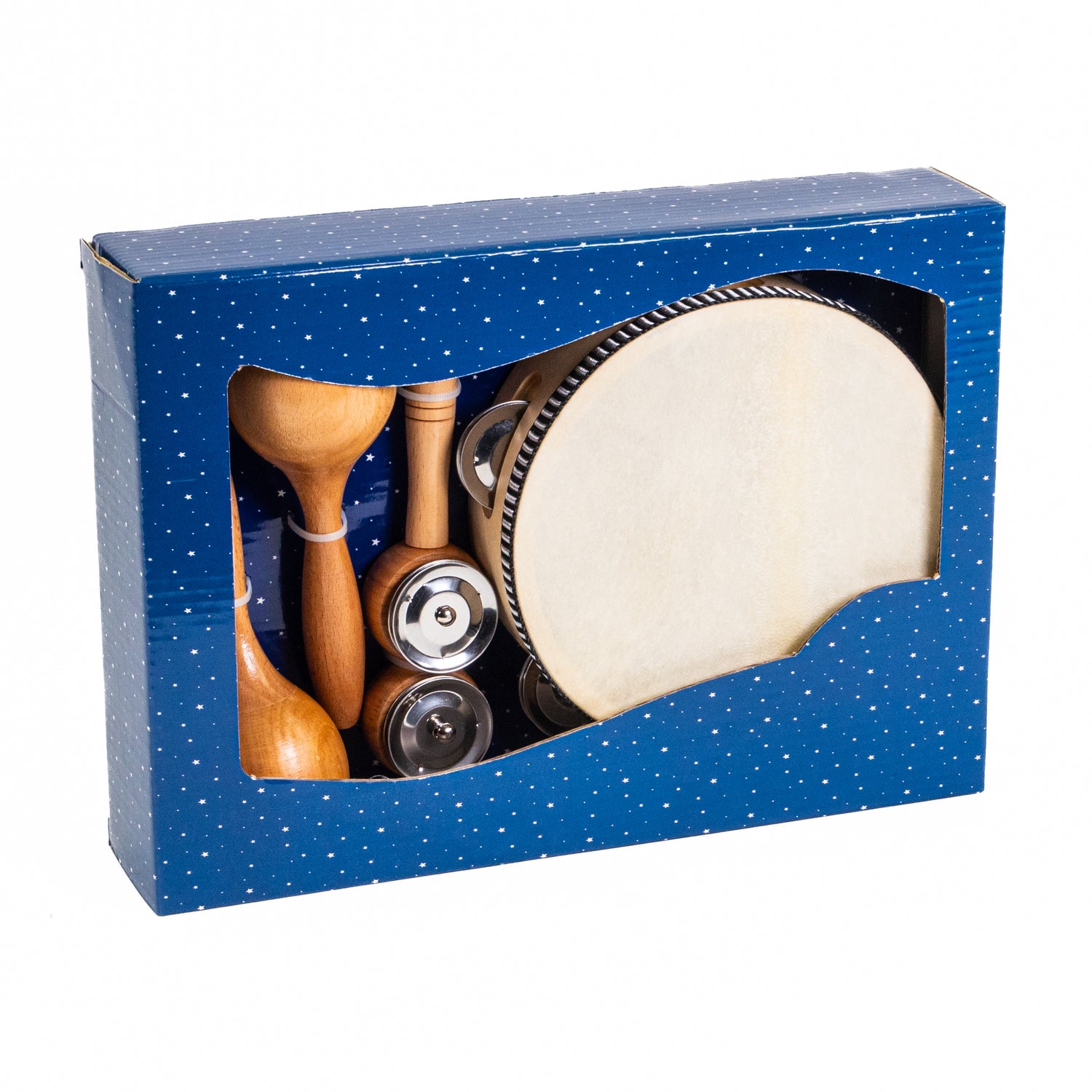 Children's Wooden Percussion Gift Box w. 3 pieces