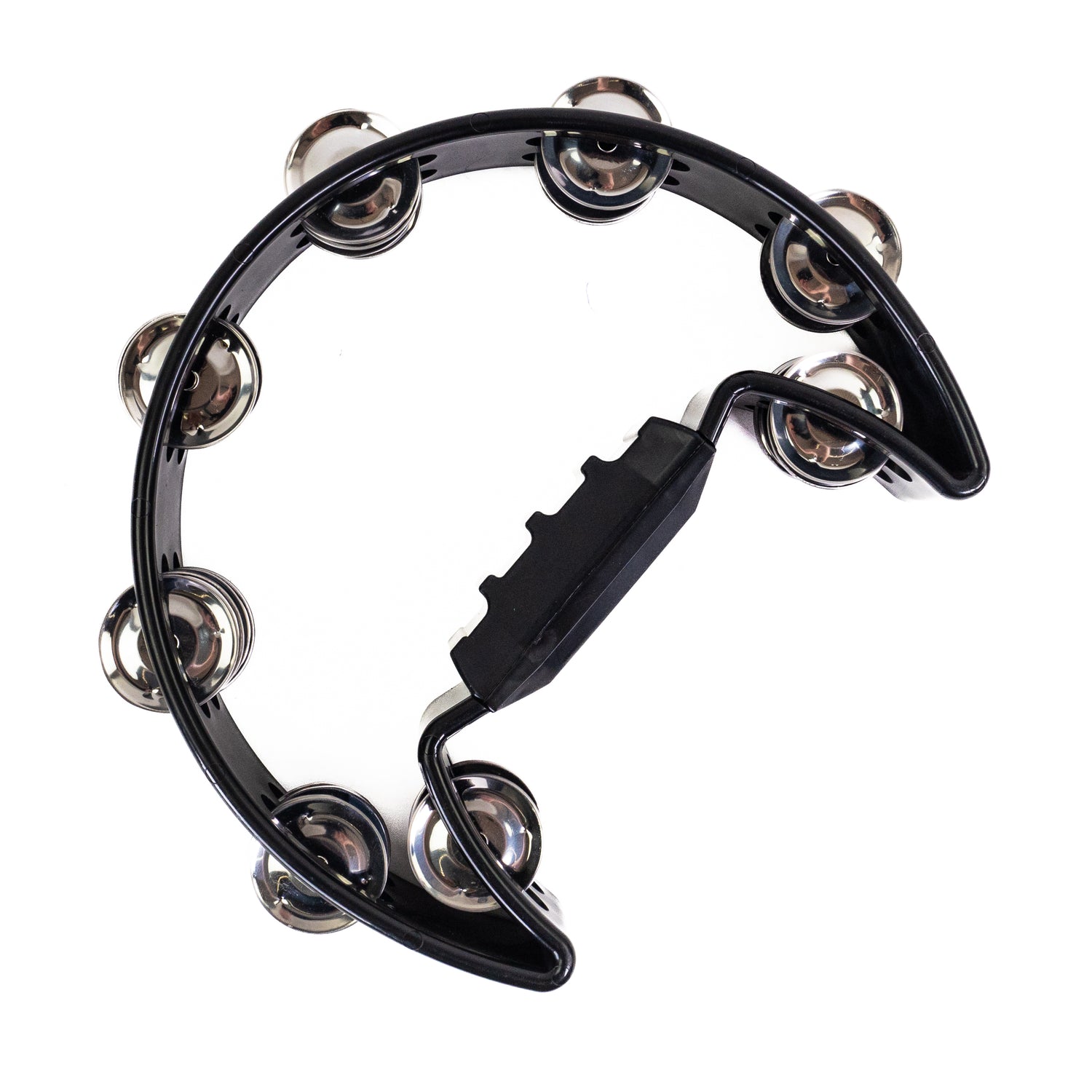Crescent Tambourine (black)