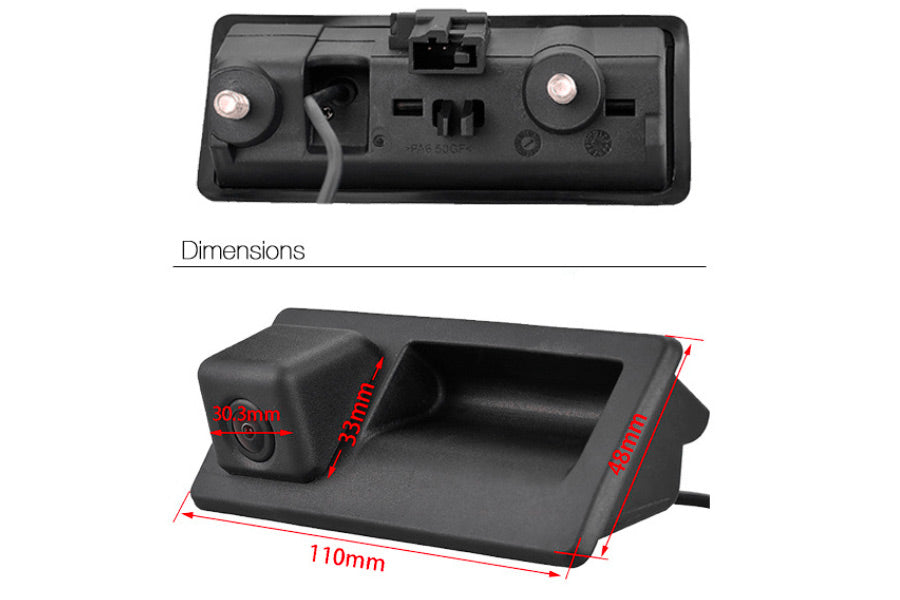 Rear view camera for VW,Audi,Seat,Skoda,Porsche