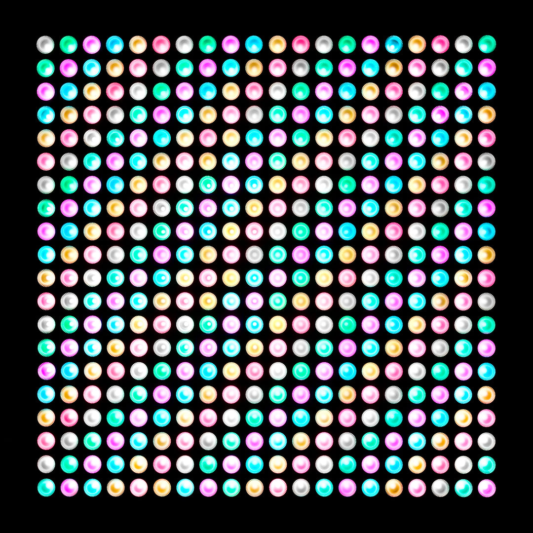 Cameo MATRIX PANEL 10 W RGB - pannello a matrice LED RGB 5 x 5 con controllo individuale dei pixel