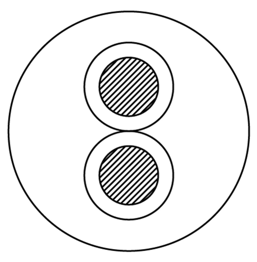 ProCab cavo per altoparlanti EN50399 2 x 4 mm² 100 metri (CLS240-B2CA-1)