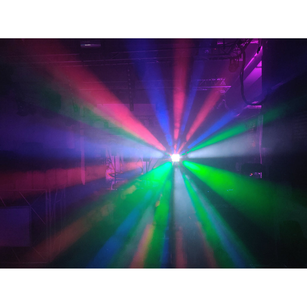 Ibiza Starwash 3-in-1 Luce da discoteca con DMX