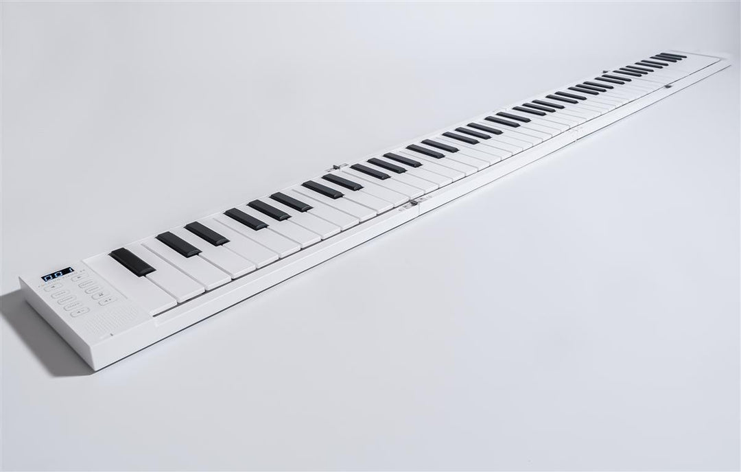 Carry-On Folding Piano 88 Tastiere (Hvid)