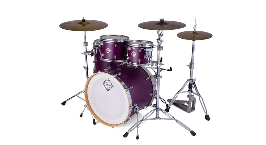 Dixon PODCSTH420-02-SDP set di fusti 20", satin deep purple