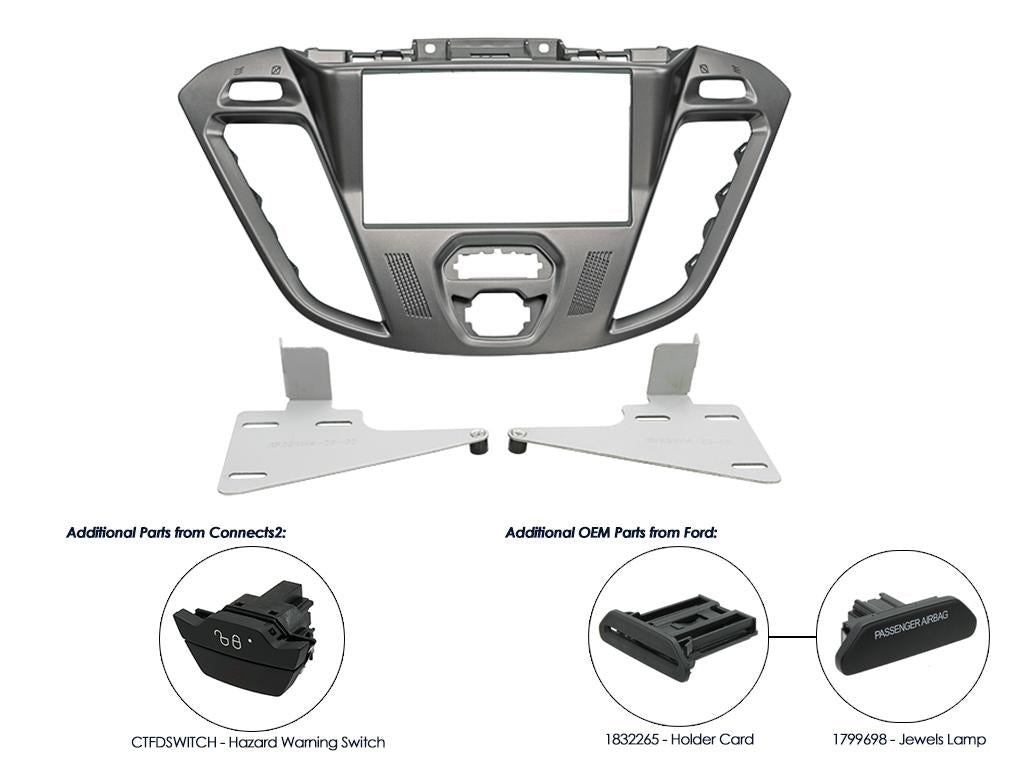 Cornice 2-DIN per Ford