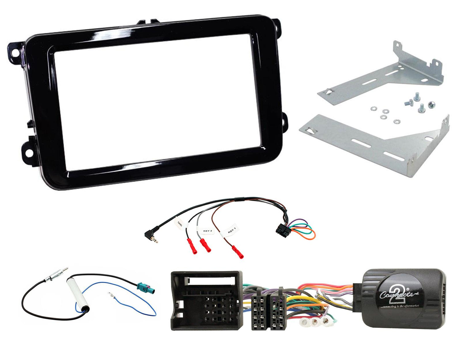 CTKVW20 Mounting Kit for VW (Piano Black)