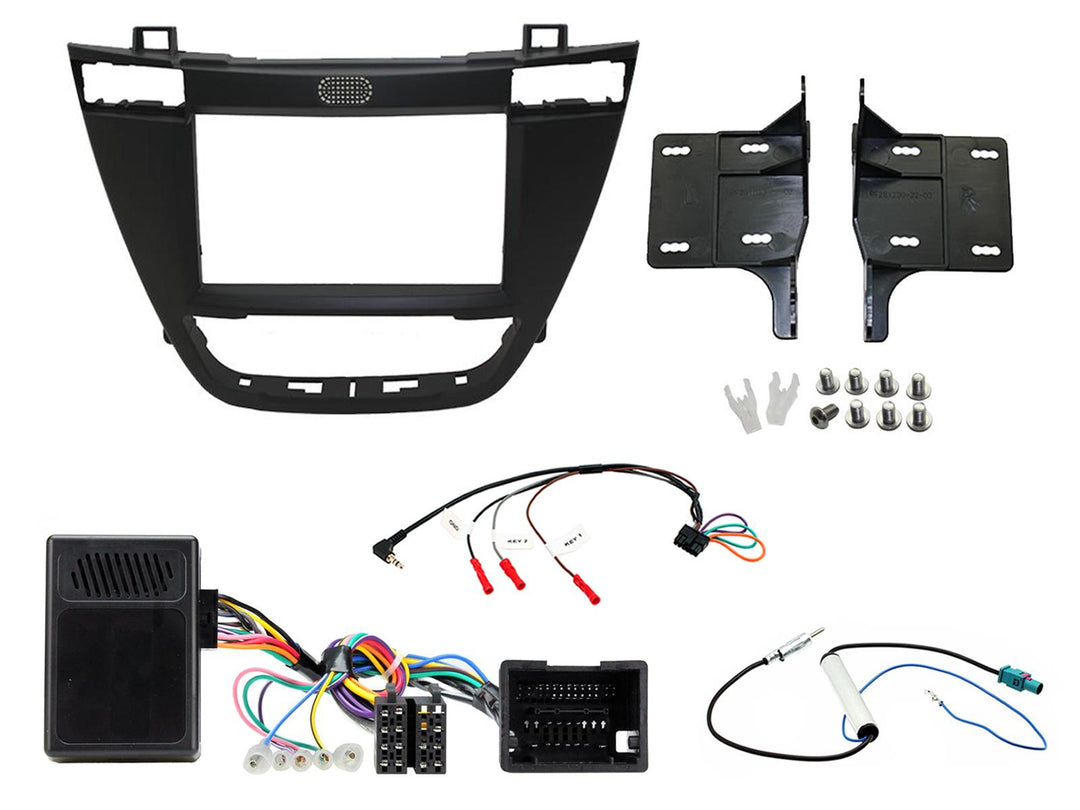 21CTKVX02 Kit di Montaggio per Opel Insignia (Nero)
