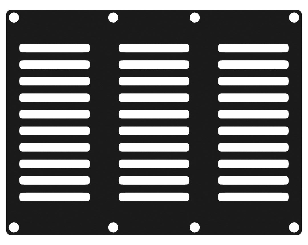 Caymon CASY301 pannello cieco ventilato a 3 posti